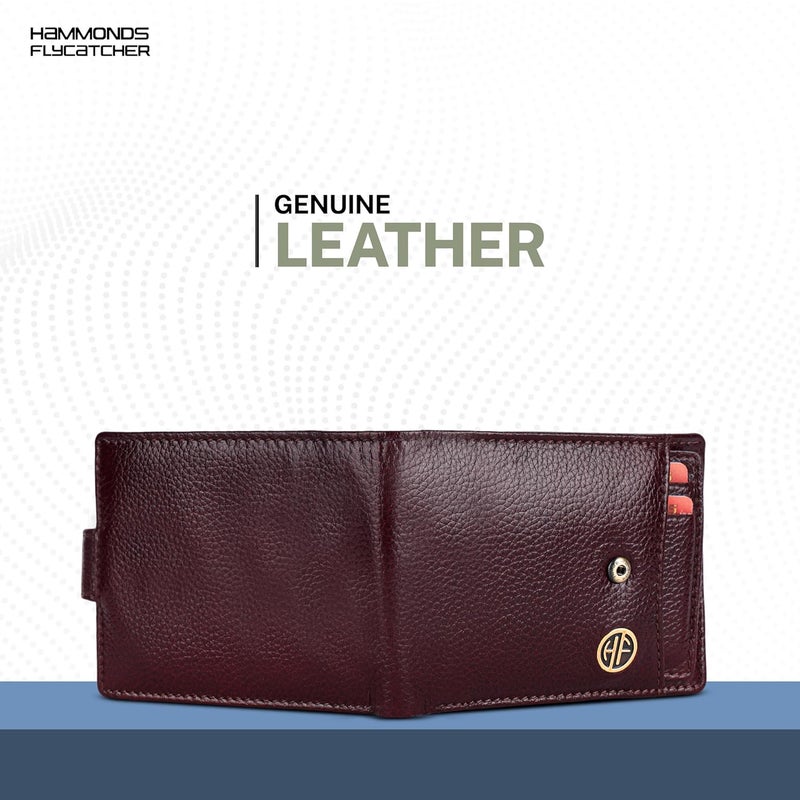 HAMMONDS FLYCATCHER Wallet for Men Leather Original, Mens Wallet, Leather Wallets for Men Stylish, Bi-Fold Wallets for Man, 5 Card Slots, Easy Access Card Slots, Coin Pocket, Gift for Mens - Brown - Image 2