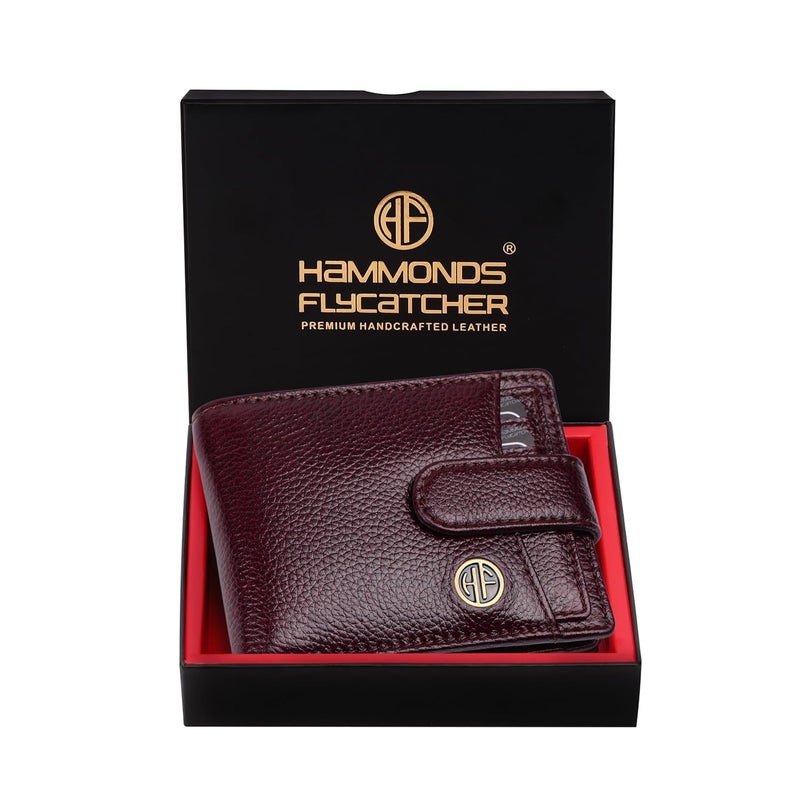 HAMMONDS FLYCATCHER Wallet for Men Leather Original, Mens Wallet, Leather Wallets for Men Stylish, Bi-Fold Wallets for Man, 5 Card Slots, Easy Access Card Slots, Coin Pocket, Gift for Mens - Brown - Image 1