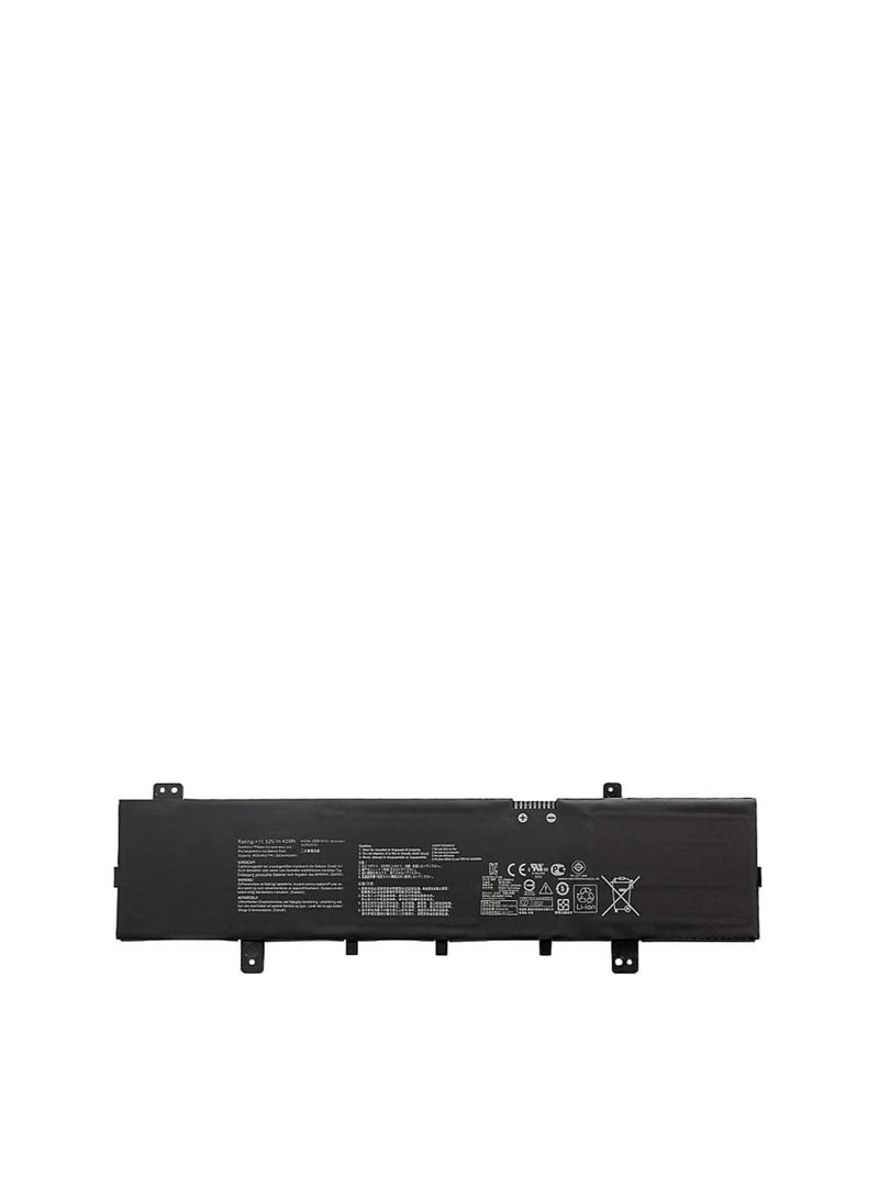 Terabyte B31N1631 Replacement Laptop Battery for ASUS VivoBook 15 X505BP X505BA X505BA-BR016T Series Notebook Black (11.55V 42Wh) - Image 1
