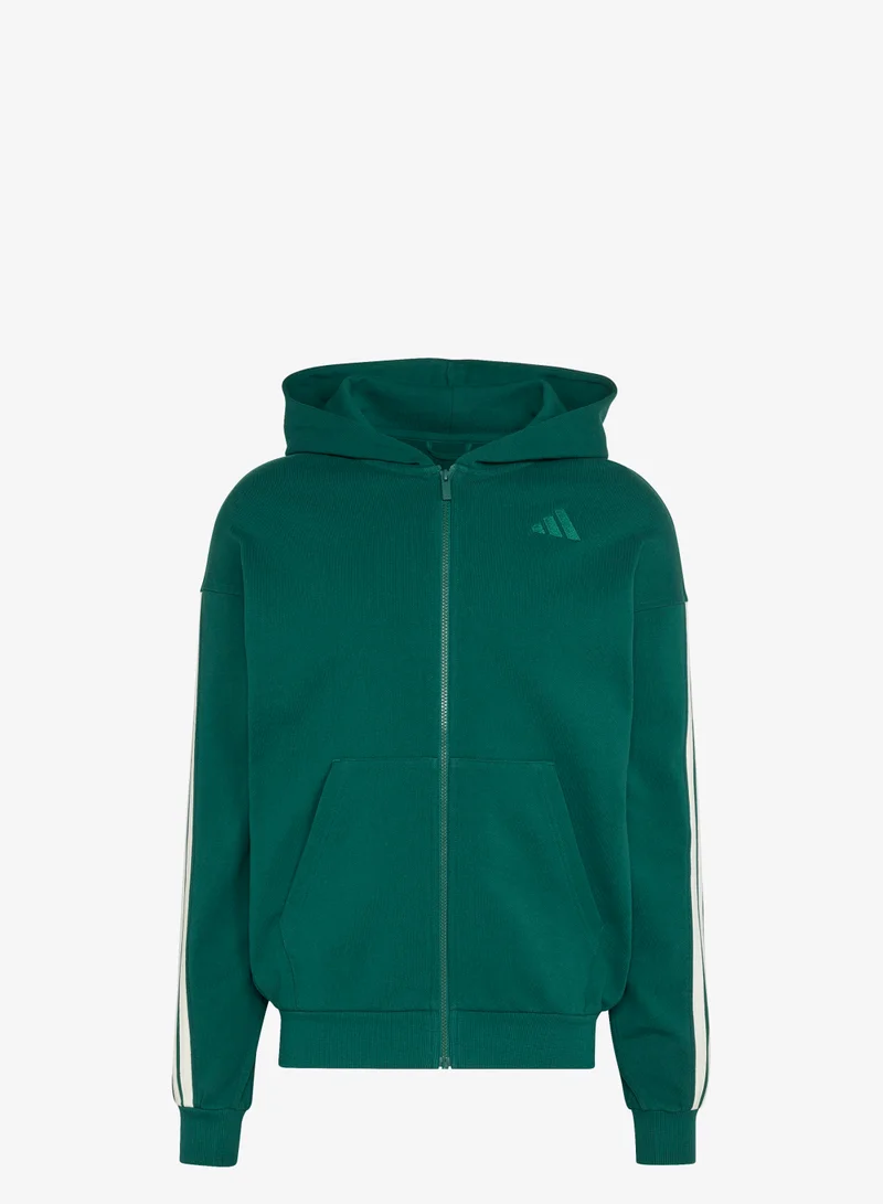 اديداس هودي adidas KIT 3-Stripes Full-Zip