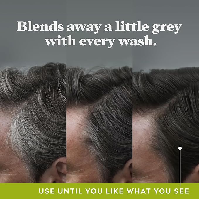 Just For Men Control GX Grey Reducing Shampoo For Grey Hair With Coconut Oil Aloe Vera New Improved Formula All Shades 118ml packaging may vary - Image 2