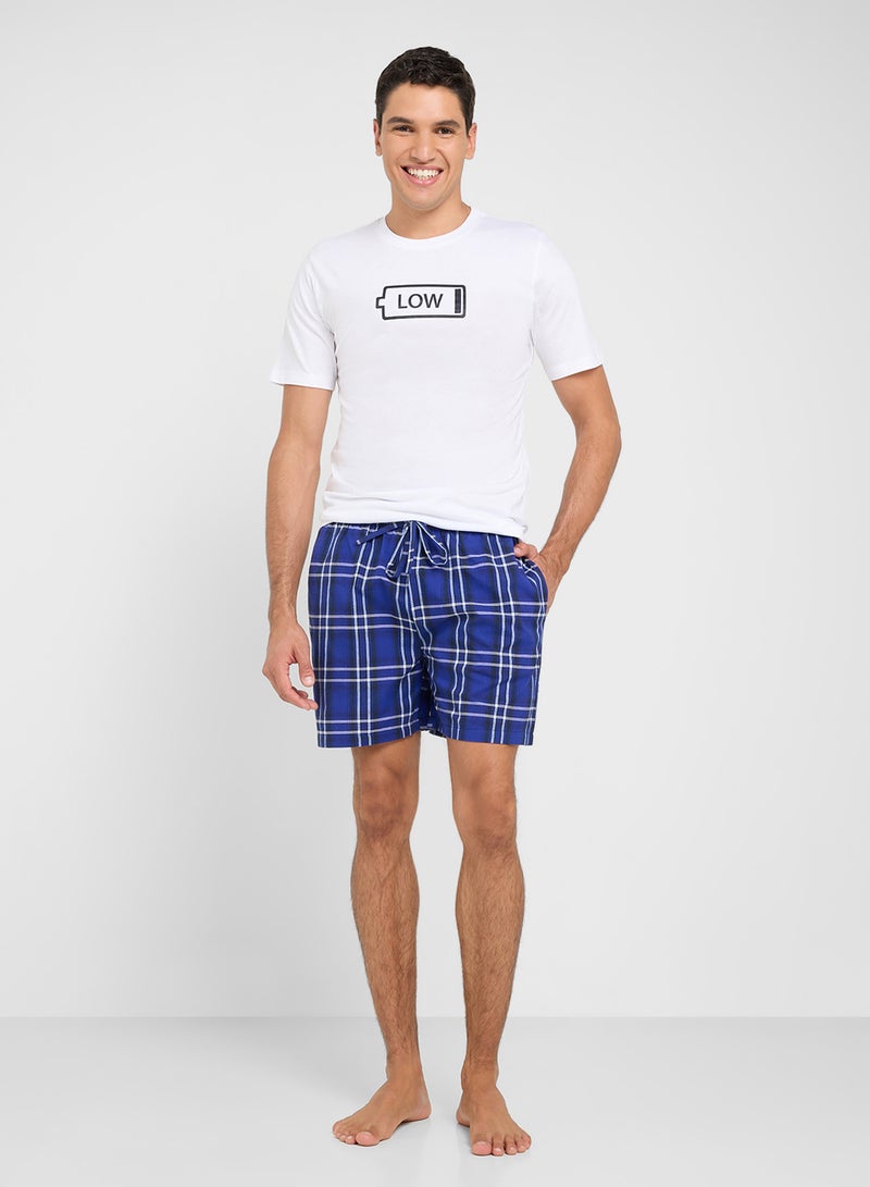 Seventy Five Nightwear T-Shirt & Shorts Sets  - Image 1