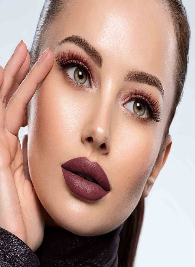 Lotus Makeup Ecostay Butter Matte Lip Colour, Plum Pearl, 4.2g - Image 2
