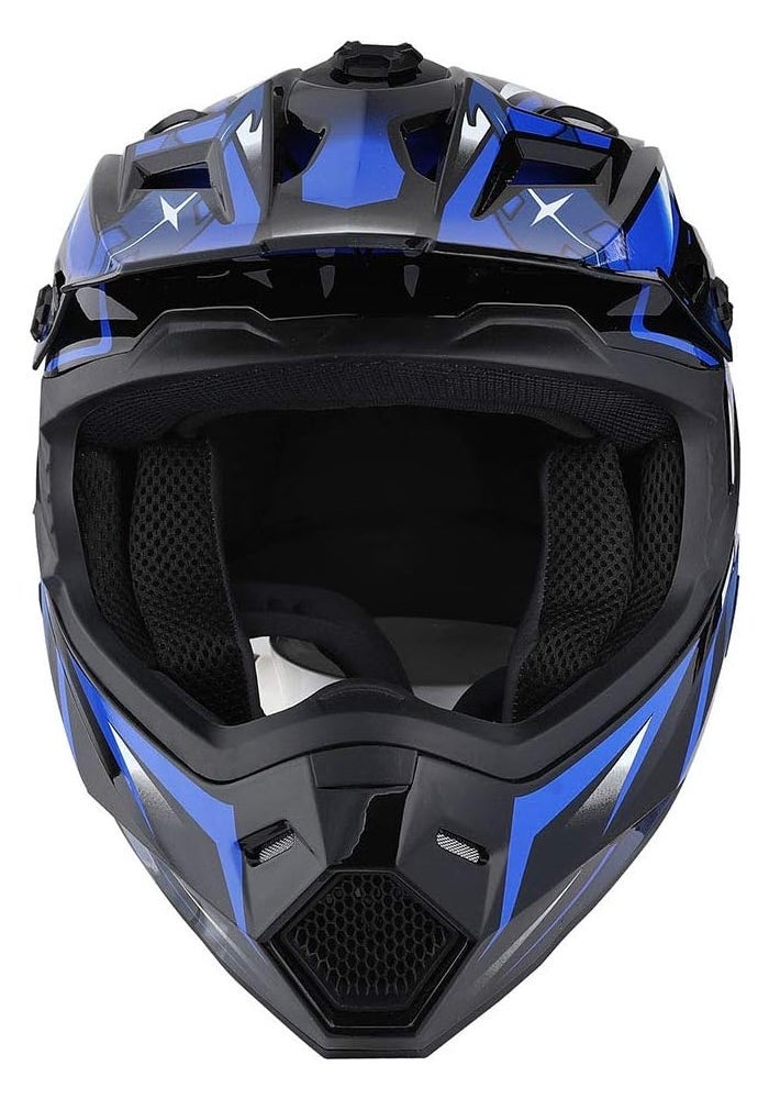 1Storm Adult Motocross Helmet BMX MX ATV Dirt Bike Helmet Racing Style HF801 - Image 5