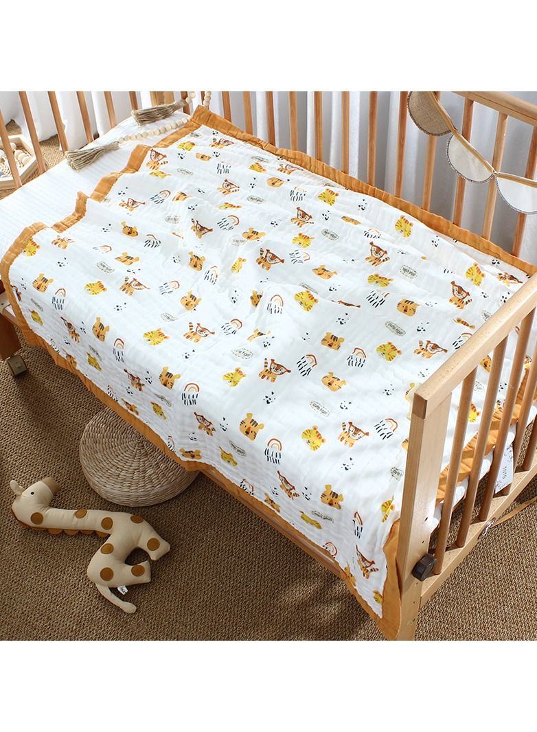 منشفة استحمام مطبوعة برسوم كرتونية من القطن النقي