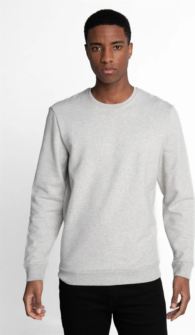 تودورس Cotton Crew Neck Basic Unisex Sweatshirt -