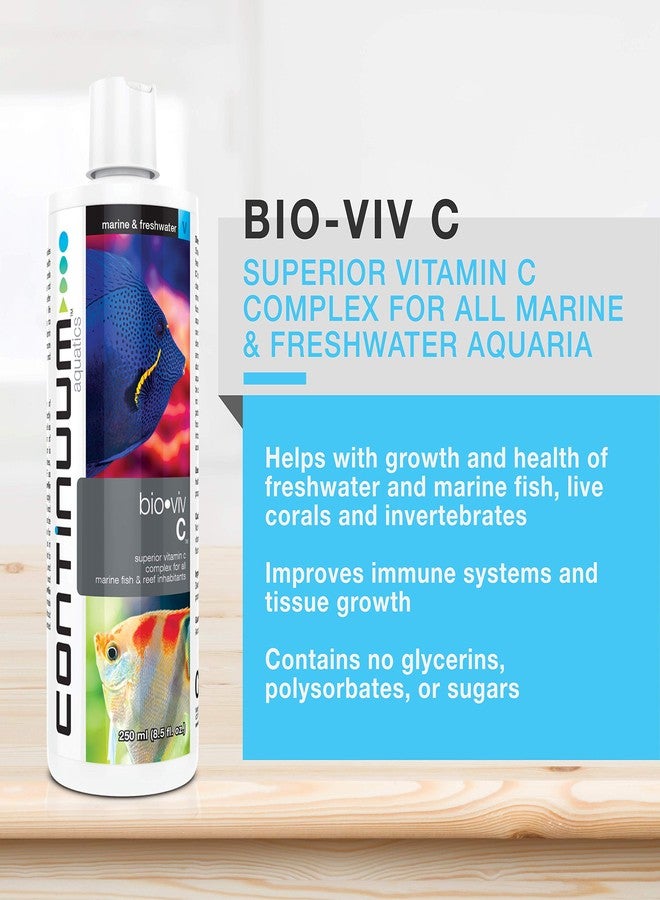 Continuum Aquatics Bio-Viv C, Superior Vitamin-C Complex for All Marine Fish & Reef Inhabitants, 125ml - Image 2