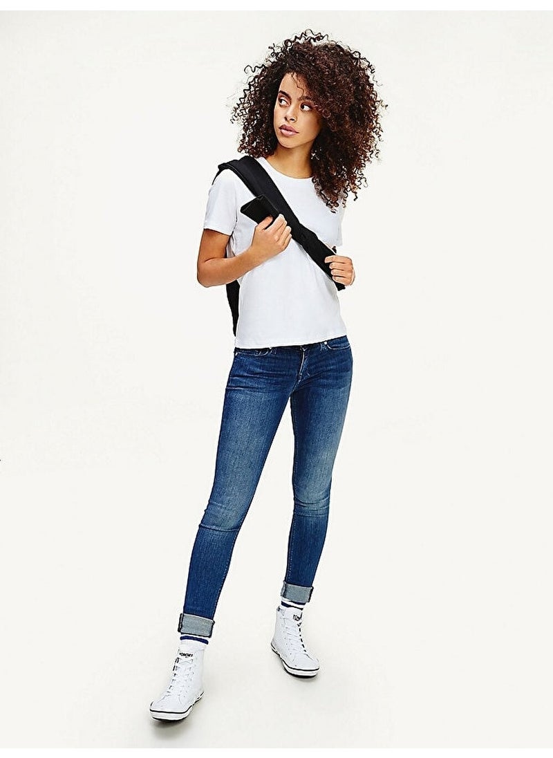 TOMMY HILFIGER - Women's T-Shirt DW0DW09198-YBR - Image 1