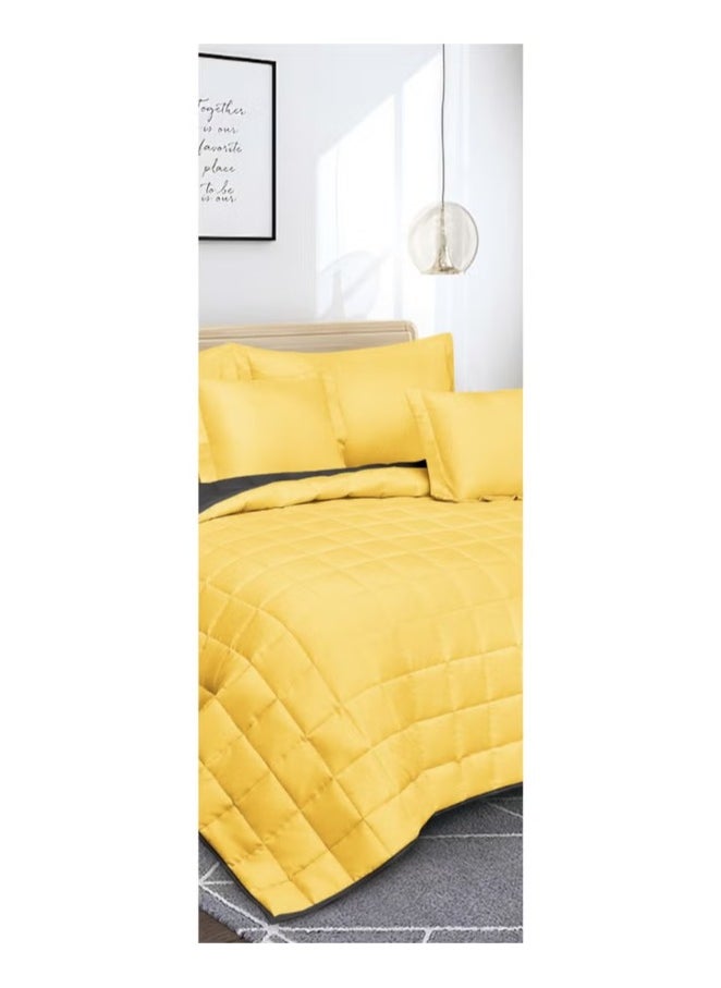 Red Rose Summer hotel double bed sheet to add elegance to your room decor, made of microfiber, size 240*260 cm, 6 pieces  - Image 3
