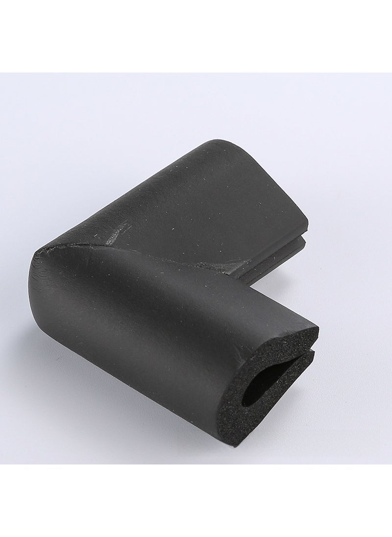 Generic 1 x 5 pcs U-shaped Corner Protector Child Safety Cushion Black 