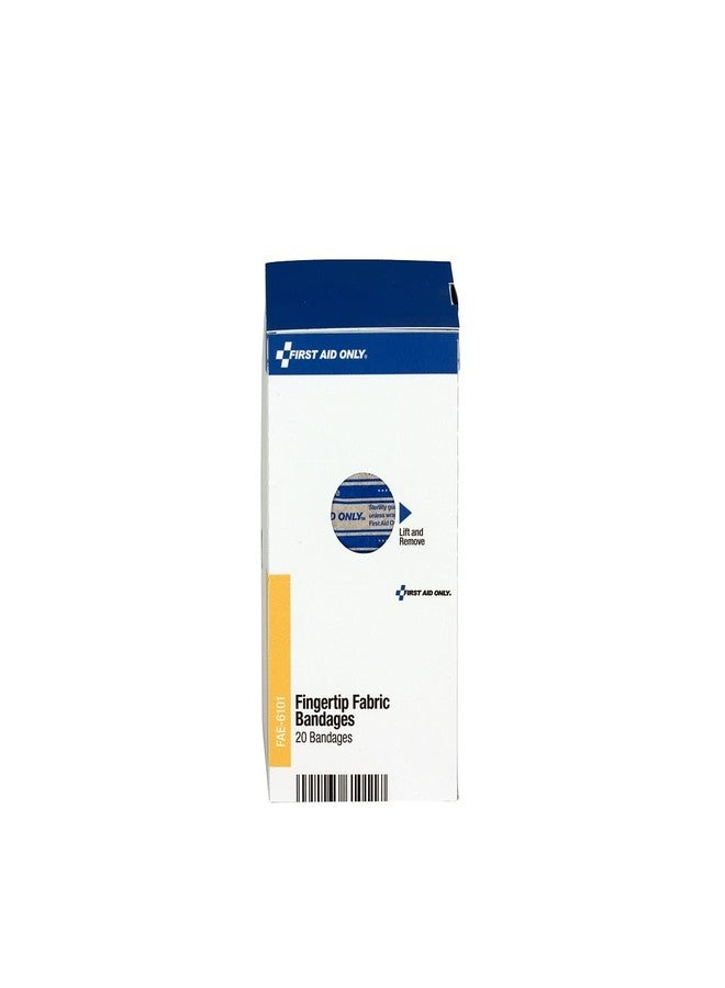 First Aid Only FAE-6101 SmartCompliance Refill Fabric Fingertip Bandages, 20 Count - Image 2