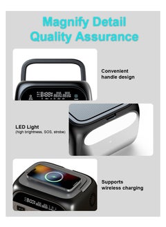 Generic 500w Portable Power Station Camping Equipment Lifepo4 Battery 220V Outlets Power Bank Wireless Function Backup Energy Storage  - Image 3