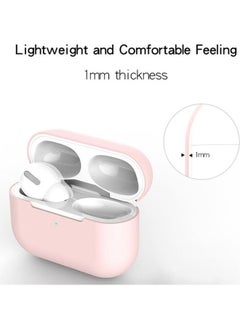 NIBEMINENT Silicone Wireless Earphone Protective Case Cover Without Buckle For AirPods Pro 3 White  - Image 2