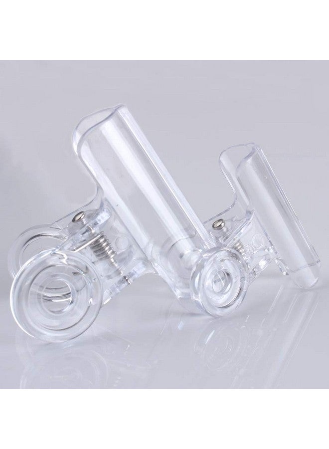 Z ZICOME 30 Pack Plastic Clear Clips Clamps, 1-1/2 Inch Width And 2 Inch Width - Image 4