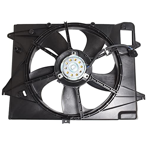 munirater Radiator Condenser Cooling Fan Replacement for 2015-2017 Sonata 2.4L HY3115151 25380C2000 - Image 2