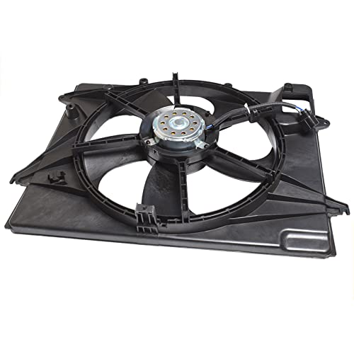 munirater Radiator Condenser Cooling Fan Replacement for 2015-2017 Sonata 2.4L HY3115151 25380C2000 - Image 3