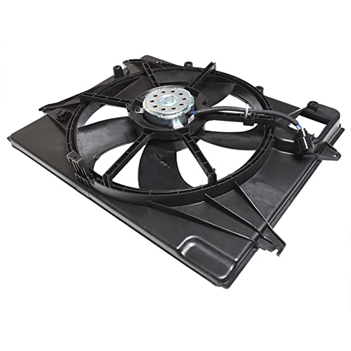 munirater Radiator Condenser Cooling Fan Replacement for 2015-2017 Sonata 2.4L HY3115151 25380C2000 - Image 4