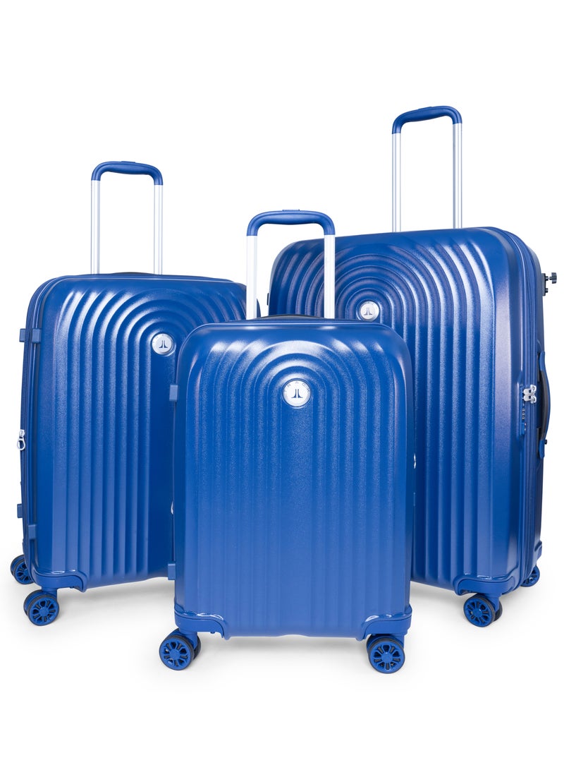 Track Alien Hardshell Luggage Set – Durable ABS Suitcase, Lightweight & Impact-Resistant, Secure Lock, Expandable, 4 Double Spinner Wheels, Fully Lined Interior, Check-in & Carry-on Travel Suitcase - Image 1