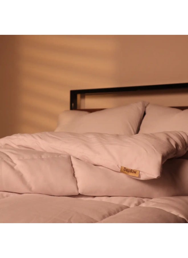 Depillow Depillow Premium Hotel Duvet – Ultra-Soft, Hypoallergenic, Single Size 180×220 cm, Year-Round Luxury Comfort  - Image 3