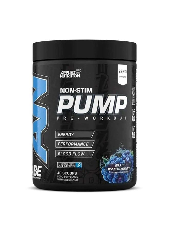 أبلايد نيوتريشن مكمل غذائي ABE Pump Pre Workout-Blue بنكهة التوت، 40 مغرفة - 500 غرام - Image 1