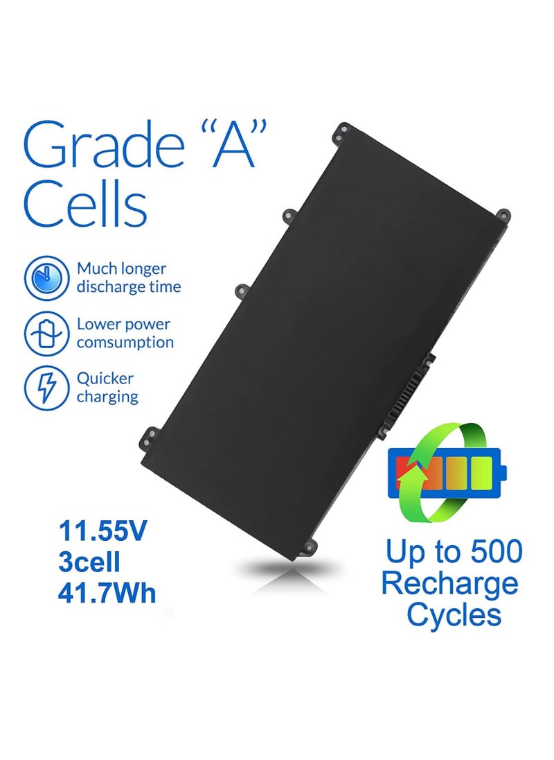 Battery for HP Pavilion HT03XL L11119-855 15-DA 15-DB 15-DW 15-CS 15-DY 17-BY 17-CA -da0014dx 15-cs005 3cl 3cl 3cl 15-dw0043dx 15t-dw100 15z-cw100 11.55V Lithium Laptop