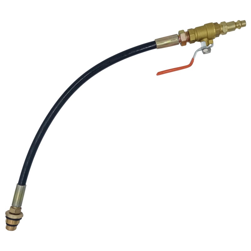 kweiny Engine Air Valve Holder and Cylinder Leakage Testing Assistant ToolHeavy Duty Hose 1000PSI M14M18 Thread for Ford GM Trucks LS1LS2LS3485361L