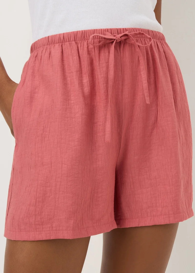 Matalan Pink Textured Shorts