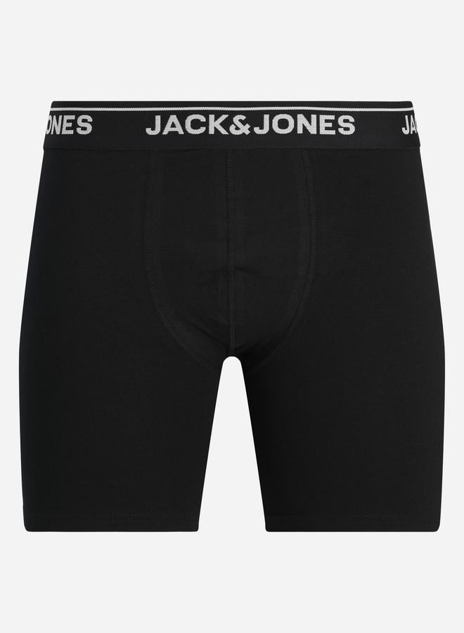 جاك اند جونز حزمة من 3 سراويل داخلية بخصر مطبع - Image 4