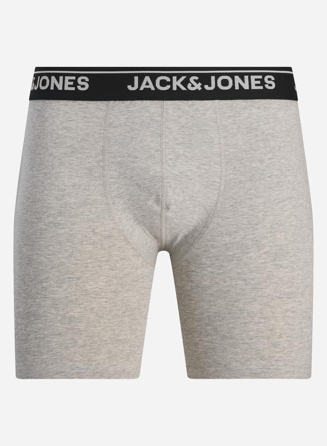 جاك اند جونز حزمة من 3 سراويل داخلية بخصر مطبع - Image 3