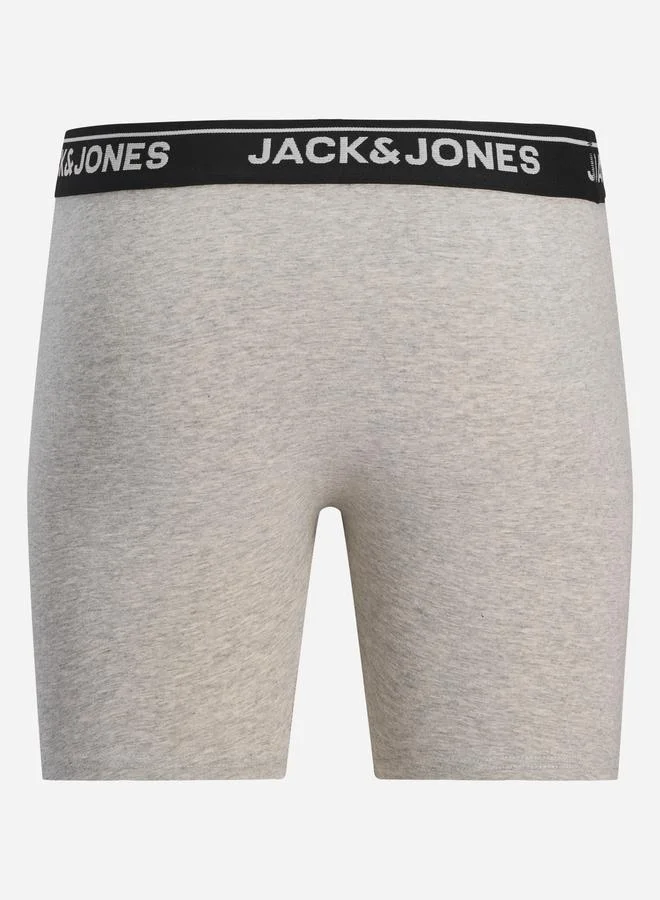 JACK & JONES Pack of 3 - Printed Waistband Trunks