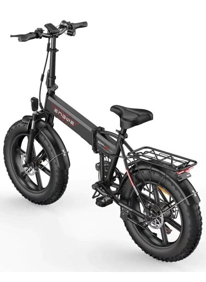 ENGWE - ENGWE EP-2 Pro Fast Long Duration Electric Folding Bike 750W Black - Image 1