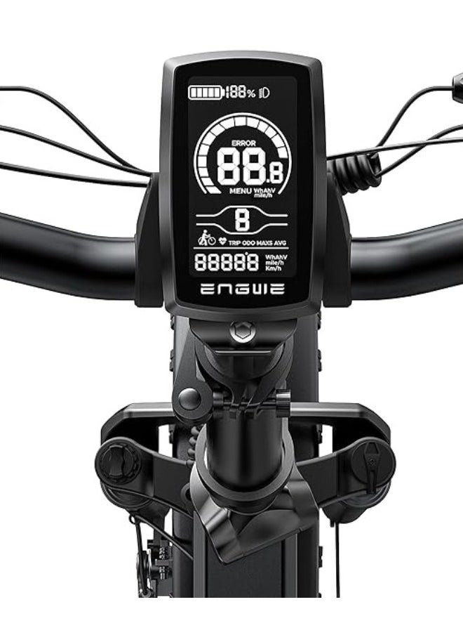 ENGWE - ENGWE EP-2 Pro Fast Long Duration Electric Folding Bike 750W Black - Image 1