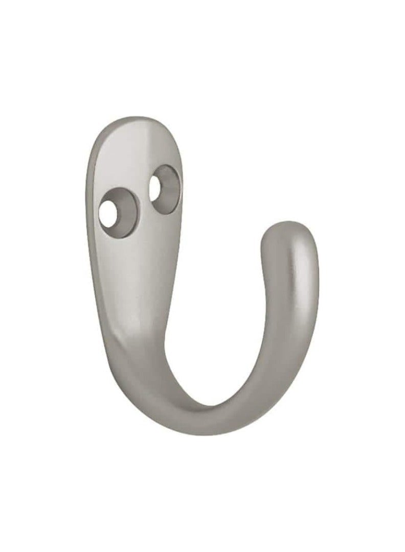 KNP KNP Stainless Steel Single Coat Hook 1PCS is a durable and stylish solution for organizing coats, hats, bags, and other accessories. 