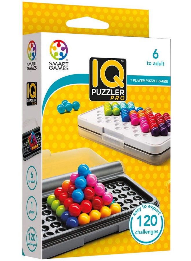 SmartGames سلسلة Iq Bundles 3D: Iq Puzzler Pro وIq Fit 240 تحديات للأعمار من 6 سنوات للبالغين - Image 4