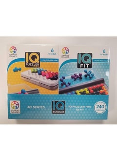 SmartGames Iq Bundles 3D Series: Iq Puzzler Pro & Iq Fit 240 Challenges For Ages 6Adult  - Image 3