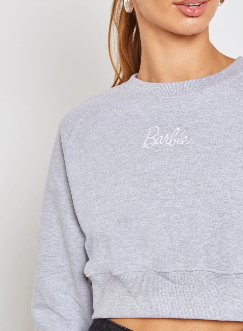 Missguided MG Barbie Cropped Jumper
