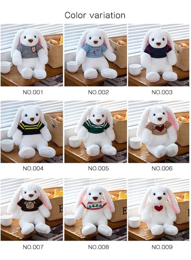 Rabbit Plush Toy for Kids with Sweaters 40 cm - Image 3
