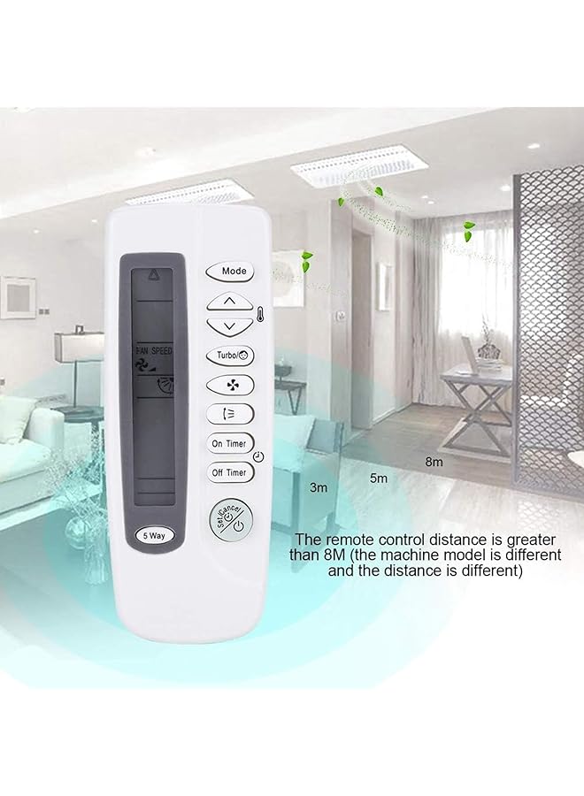 erorex Replacement Remote Control Compatible With Samsung Air Conditioner - Image 4