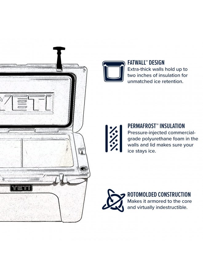 YETI YETI Tundra 45 Cooler, White  - Image 3