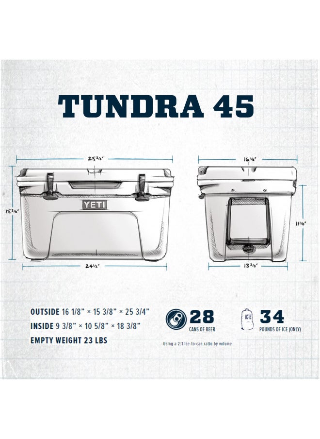 YETI YETI Tundra 45 Cooler, White  - Image 2