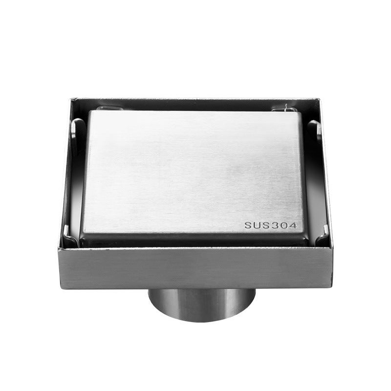 The Bathroom Can Be Tiled To Hide The Floor Drain, Made Of Stainless Steel 304, Suitable For El Dry Areas, Invisible, Odor-Proof, And Anti-Overflow - Image 5