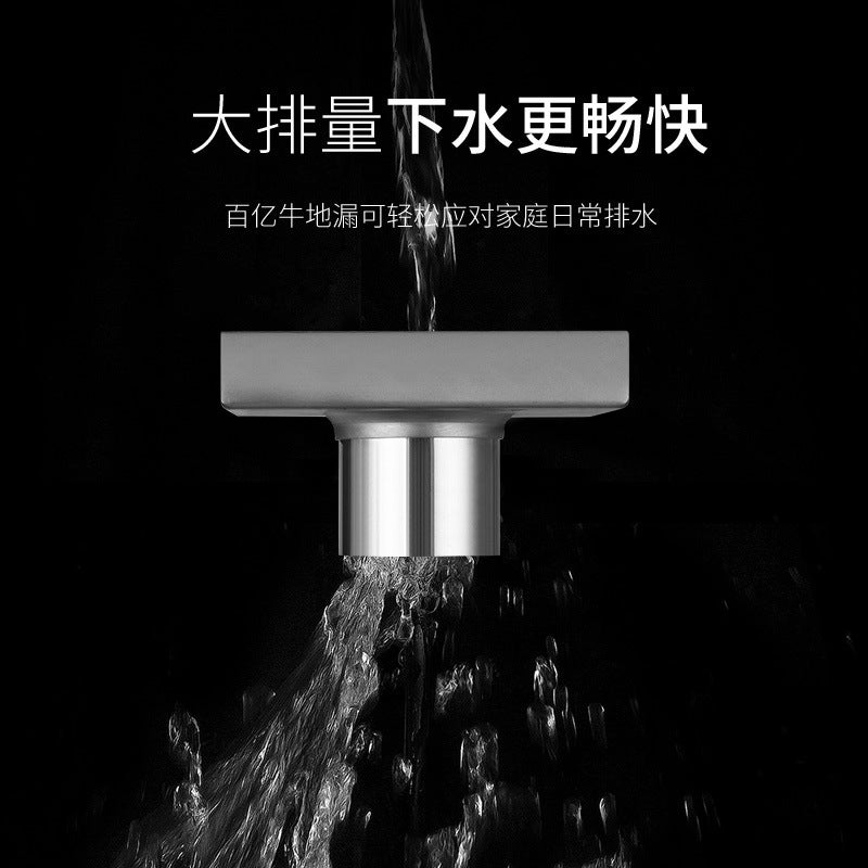 The Bathroom Can Be Tiled To Hide The Floor Drain, Made Of Stainless Steel 304, Suitable For El Dry Areas, Invisible, Odor-Proof, And Anti-Overflow - Image 4