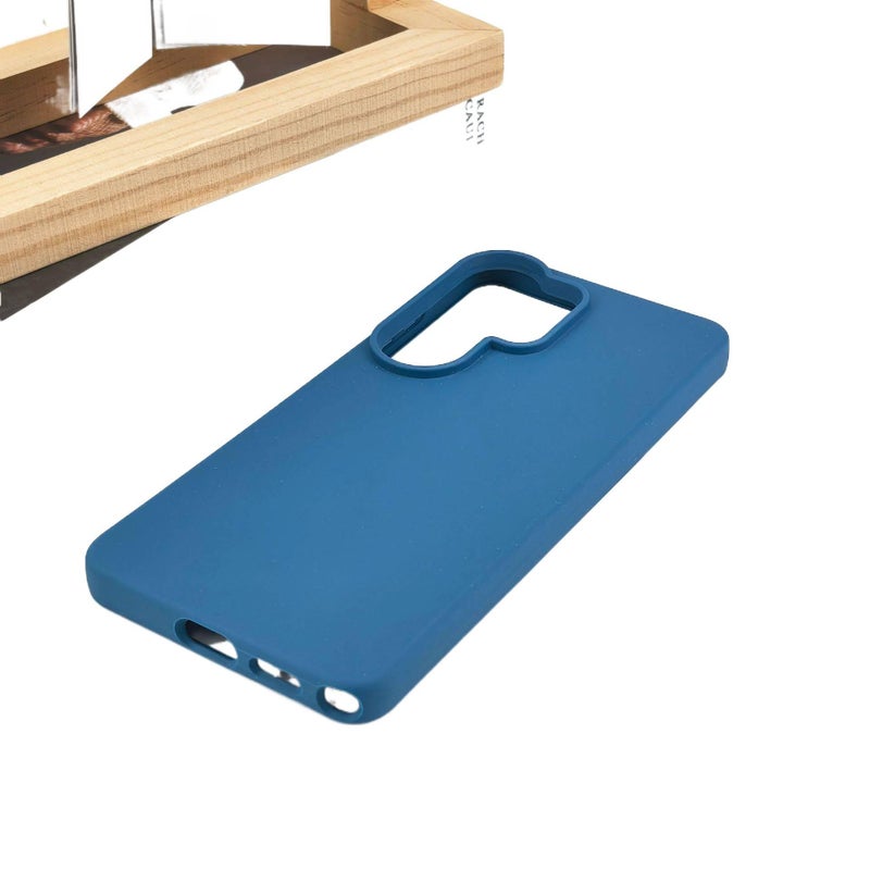 Protective Case | Cyan | TPU | Matte Finish | Eco-Friendly Degradable | Cover for Samsung Galaxy A54 - Image 1