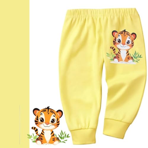 EIO Unisex Cotton Pajama Pants for Boys & Girls Combo Pack | Kids & Baby Soft Sleepwear Pyjamas Combo Pack | Toddler Breathable Nightwear Bottoms (Unisex Pack of 5, 3-4 Y) - Image 2