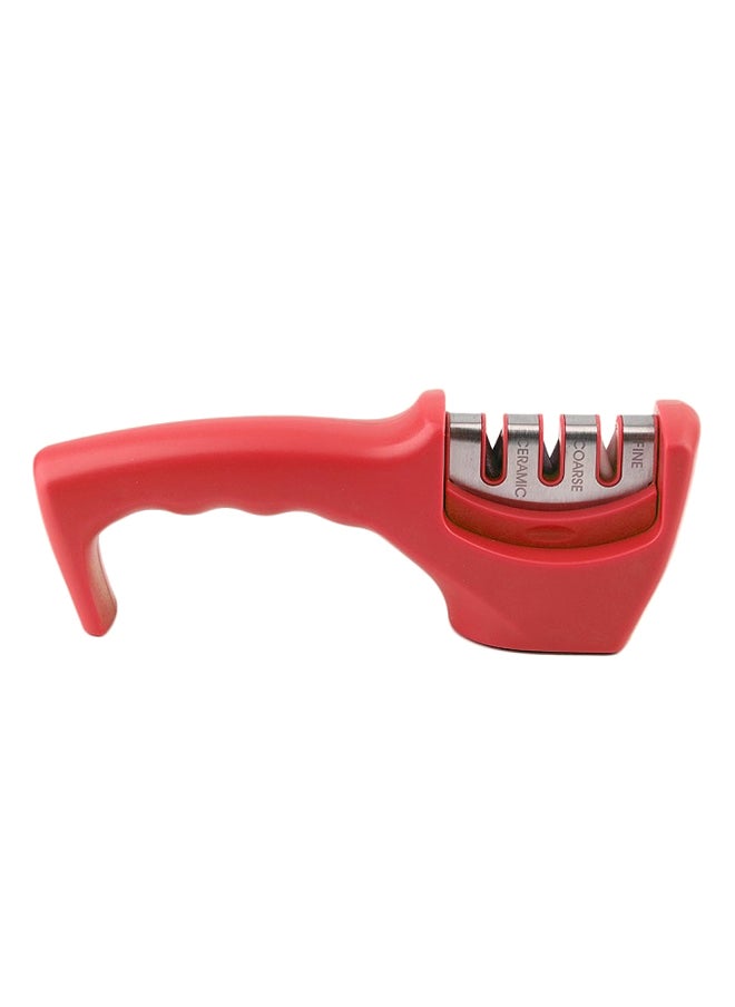 Loquat - Professional Knife Sharpener Tool Red 6.5x7.5x20.5centimeter - Image 1