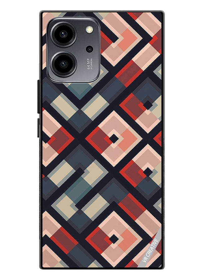 VR CREATIVE Protective Case Cover For Honor 80 SE Pattern Design Multicolour - Image 1