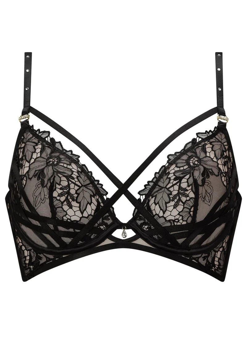 Ann Summers Black Ann Summers Untold Desire Non Padded Plunge Bra for Women | Best Price UAE
