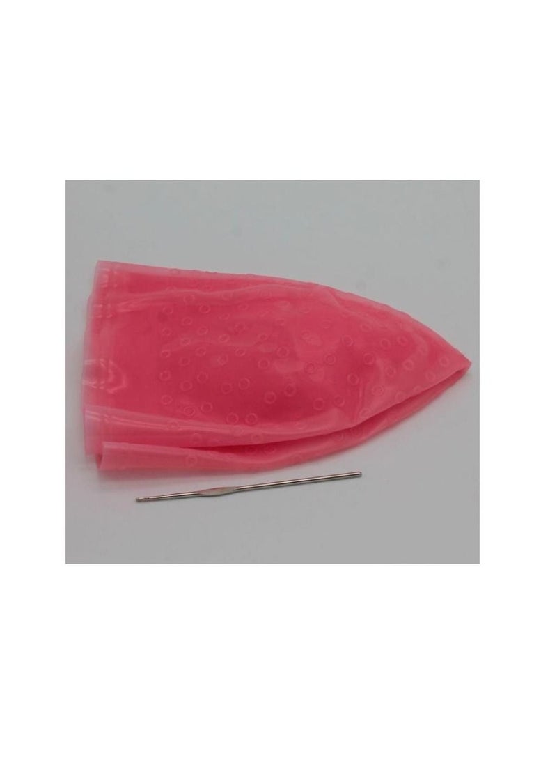 إحساس قبعة صبغ الشعر قابل لإعادة الاستخدام وردي - Image 2