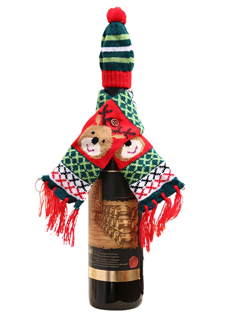 Bottle Covers – 1 Set of Christmas Bottle Decorations, 5x43cm and 4x9cm, Festive Holiday Table Decor for Parties and Gifting - pzsku/ZAA2F36F67FEB882558F1Z/45/_/1734431240/9371f7cc-a024-402a-b6e8-680a06d00fc3