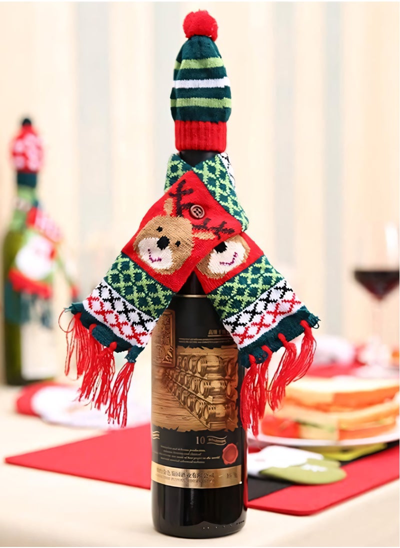 Bottle Covers – 1 Set of Christmas Bottle Decorations, 5x43cm and 4x9cm, Festive Holiday Table Decor for Parties and Gifting - pzsku/ZAA2F36F67FEB882558F1Z/45/_/1734431251/ff27b3e8-3c79-470b-b172-038451f3a207